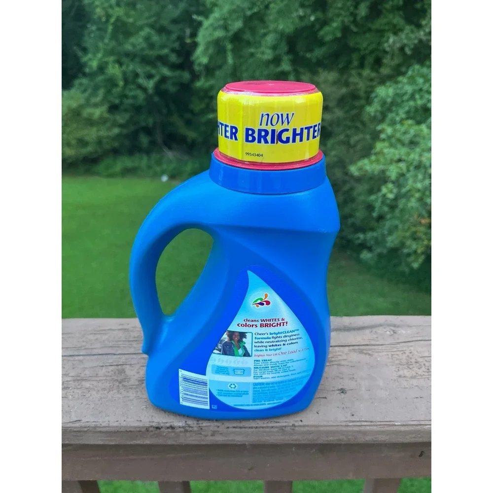 Cheer bright clean fresh clean scent 32 Loads 50 Fl hard to find 2xUltra